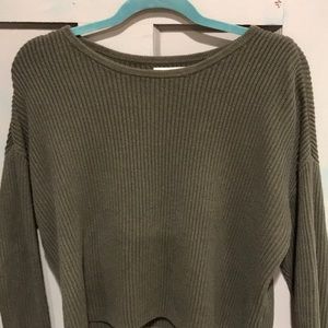 L.A hearts ivy green sweater